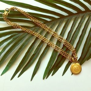 Lauren Conrad - Gold Shield Pendant necklace